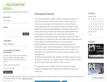 Tablet Screenshot of blessedbygod7.wordpress.com