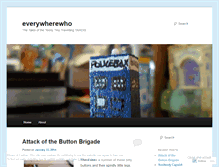 Tablet Screenshot of everywherewho.wordpress.com