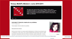 Desktop Screenshot of mugiti2011.wordpress.com