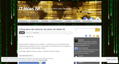 Desktop Screenshot of itnewsbr.wordpress.com