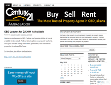 Tablet Screenshot of century21ambassador.wordpress.com