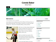 Tablet Screenshot of conniemaureenbaker.wordpress.com