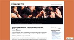 Desktop Screenshot of antropospaletno.wordpress.com