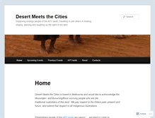 Tablet Screenshot of desertmeetsthecities.wordpress.com