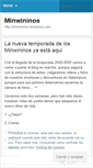 Mobile Screenshot of minwininos.wordpress.com