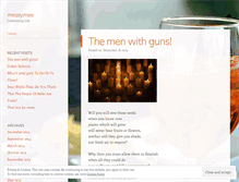 Tablet Screenshot of messymee.wordpress.com