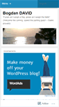 Mobile Screenshot of davidbogdan.wordpress.com