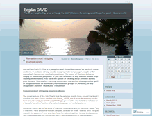 Tablet Screenshot of davidbogdan.wordpress.com