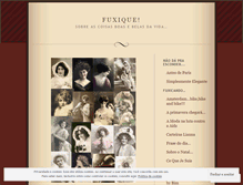 Tablet Screenshot of fuxique.wordpress.com