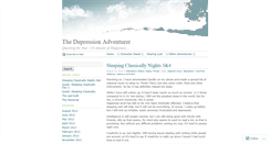 Desktop Screenshot of depressionadventurer.wordpress.com