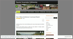 Desktop Screenshot of kalibawang.wordpress.com