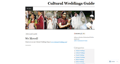 Desktop Screenshot of culturalweddings.wordpress.com