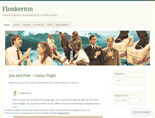 Tablet Screenshot of flonkerton.wordpress.com