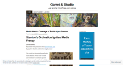 Desktop Screenshot of garretandstudio.wordpress.com