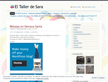 Tablet Screenshot of eltallerdesara.wordpress.com