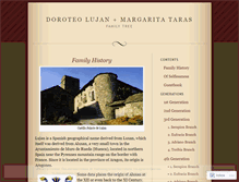 Tablet Screenshot of lujanfamily.wordpress.com