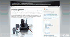 Desktop Screenshot of mercedeskeyprogramming.wordpress.com