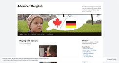 Desktop Screenshot of advanceddenglish.wordpress.com