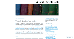 Desktop Screenshot of agrubstreethack.wordpress.com