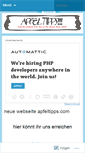 Mobile Screenshot of apfeltipps.wordpress.com