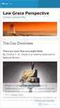 Mobile Screenshot of lawgraceperspective.wordpress.com