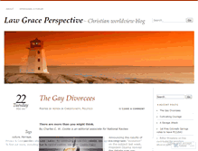 Tablet Screenshot of lawgraceperspective.wordpress.com