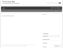Tablet Screenshot of goilawn.wordpress.com