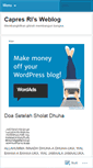 Mobile Screenshot of capresri.wordpress.com