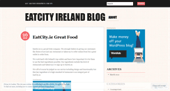 Desktop Screenshot of eatcityireland.wordpress.com