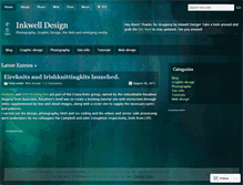 Tablet Screenshot of inkwelldesign.wordpress.com