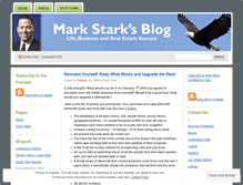 Tablet Screenshot of markstark.wordpress.com