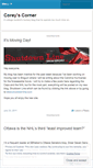 Mobile Screenshot of myfriendcorey.wordpress.com