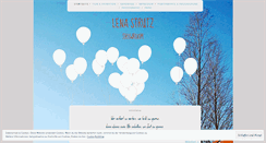 Desktop Screenshot of lenastrutz.wordpress.com