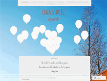 Tablet Screenshot of lenastrutz.wordpress.com