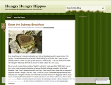 Tablet Screenshot of hungryhippopotami.wordpress.com