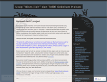 Tablet Screenshot of infomakanan.wordpress.com