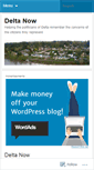 Mobile Screenshot of deltanow.wordpress.com