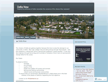 Tablet Screenshot of deltanow.wordpress.com