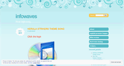 Desktop Screenshot of infowaves.wordpress.com