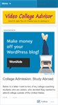 Mobile Screenshot of collegevideos.wordpress.com
