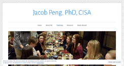 Desktop Screenshot of jacobpeng.wordpress.com