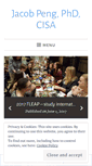 Mobile Screenshot of jacobpeng.wordpress.com