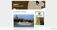 Desktop Screenshot of lenarte.wordpress.com