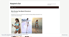 Desktop Screenshot of kaspinn.wordpress.com