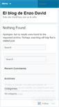Mobile Screenshot of enzodavid.wordpress.com