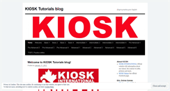 Desktop Screenshot of kioskxalapatutorials.wordpress.com
