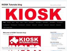 Tablet Screenshot of kioskxalapatutorials.wordpress.com