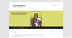 Desktop Screenshot of izzyadventures.wordpress.com