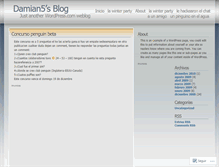 Tablet Screenshot of damian5.wordpress.com