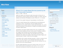 Tablet Screenshot of mobrule.wordpress.com